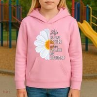 Life Is Just Better When I'm With My Husband Sunflower Kids Hoodie thumb 3