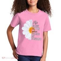 Life Is Just Better When I'm With My Husband Sunflower Kids T-Shirt thumb 2
