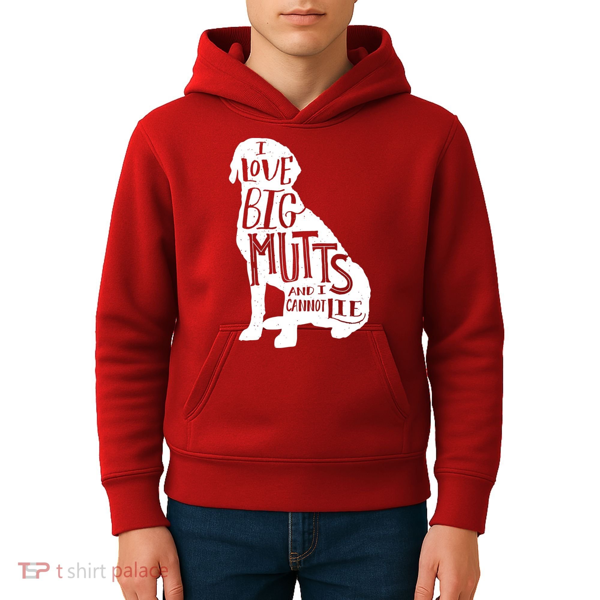 Like Big Mutts and I Cannot Lie Kids Hoodie