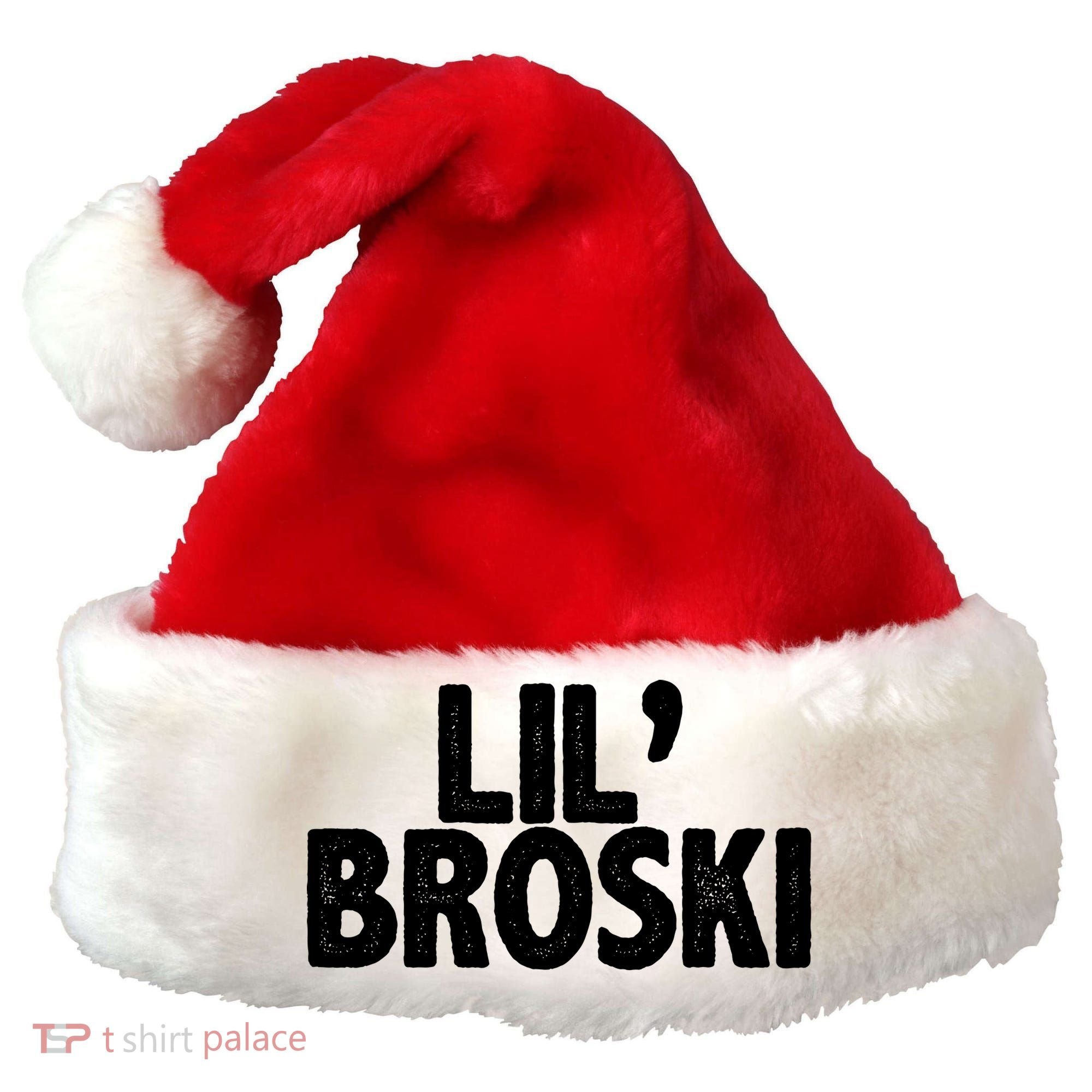 lil' broski Santa Hat