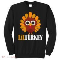 Lil Turkey Cute Thanksgiving  Sweatshirt thumb 0