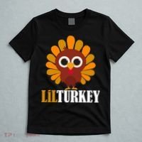 Lil Turkey Cute Thanksgiving  T-Shirt thumb 5