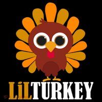 Lil Turkey Cute Thanksgiving  Women's Hoodie thumb 2