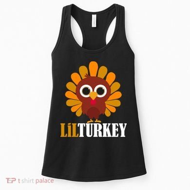 Lil Turkey Cute Thanksgiving  Women's Tank Top
