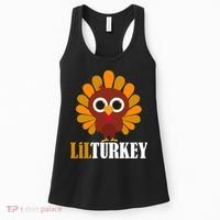 Lil Turkey Cute Thanksgiving  Women's Tank Top thumb 0