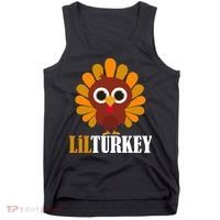 Lil Turkey Cute Thanksgiving  Tank Top thumb 0