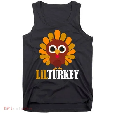 Lil Turkey Cute Thanksgiving  Tank Top