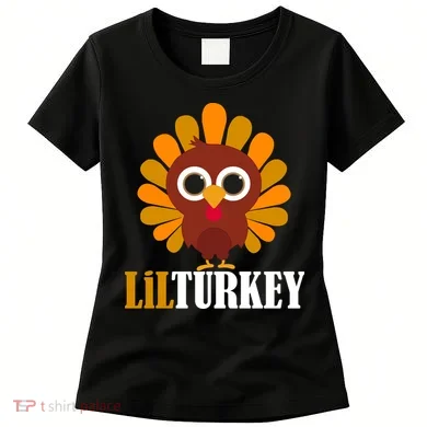 Lil Turkey Cute Thanksgiving  Women's T-Shirt