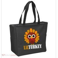 Lil Turkey Cute Thanksgiving  Tote Bag thumb 2