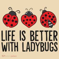 Ladybug Insects Life Is Better With Ladybugs Tote Bag thumb 4