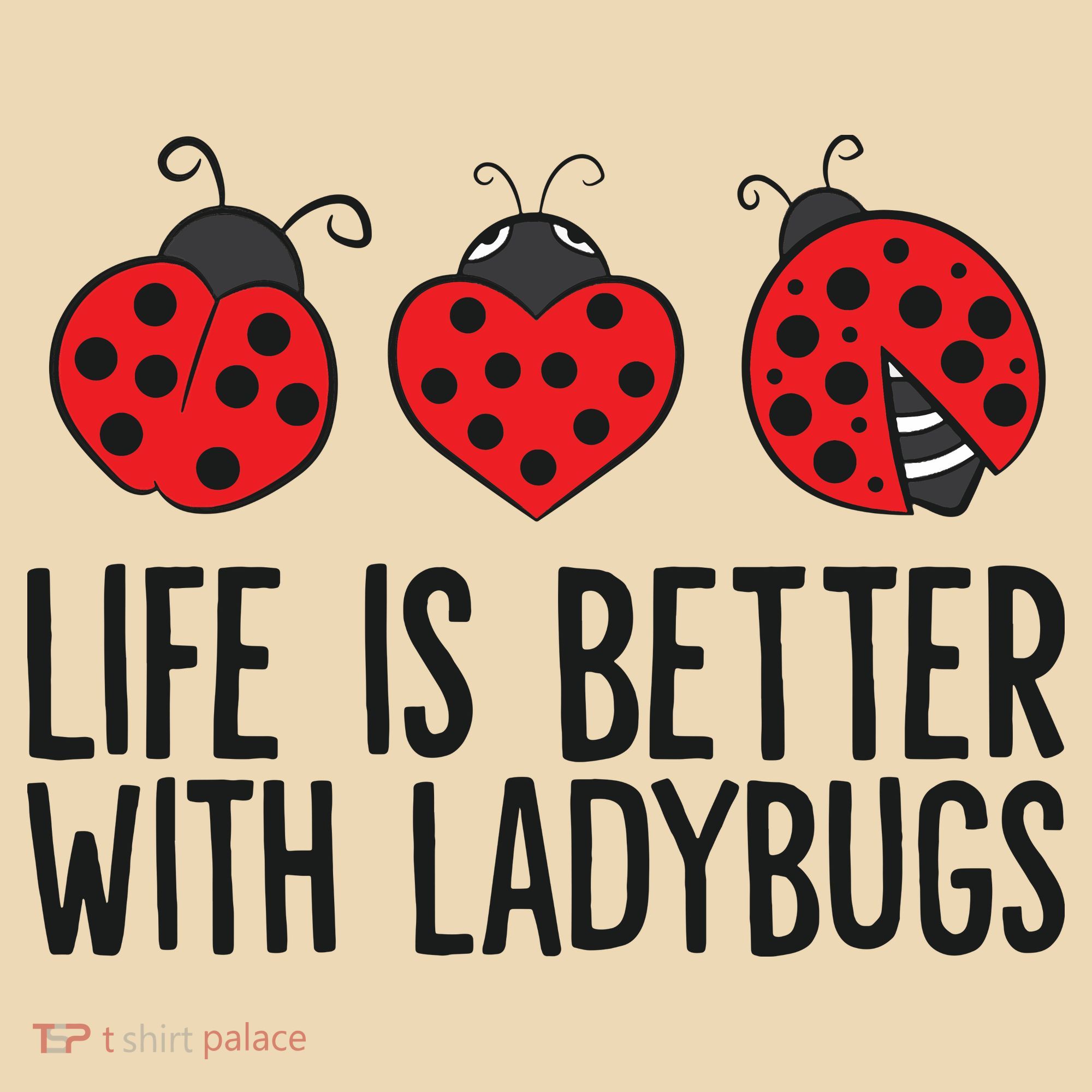Ladybug Insects Life Is Better With Ladybugs Tote Bag
