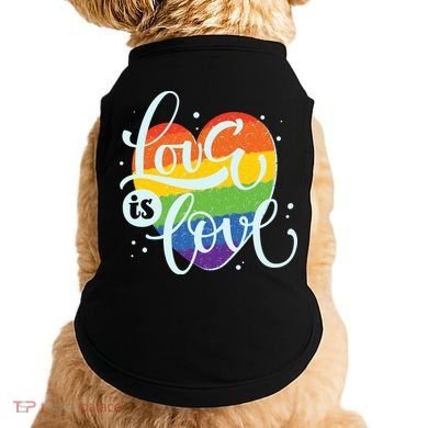 Love Is Love LGBT Pride Doggie Tank
