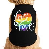 Love Is Love LGBT Pride Doggie Tank thumb 0
