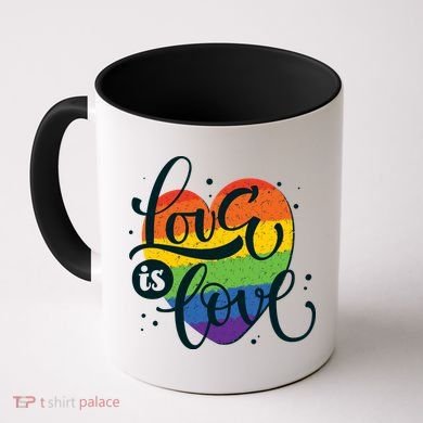Love Is Love LGBT Pride Coffee Mug