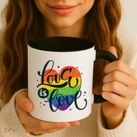 Love Is Love LGBT Pride Coffee Mug thumb 3