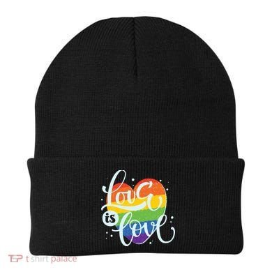 Love Is Love LGBT Pride Beanie