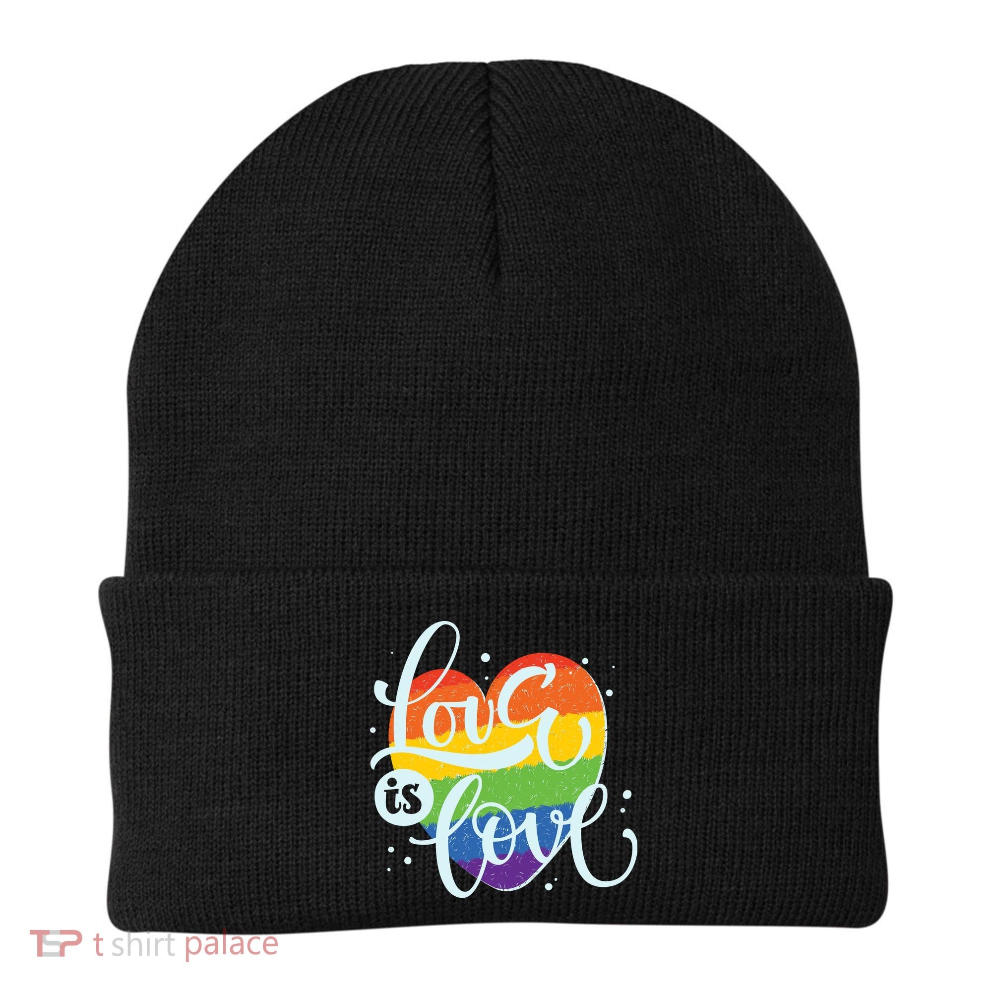Love Is Love LGBT Pride Beanie