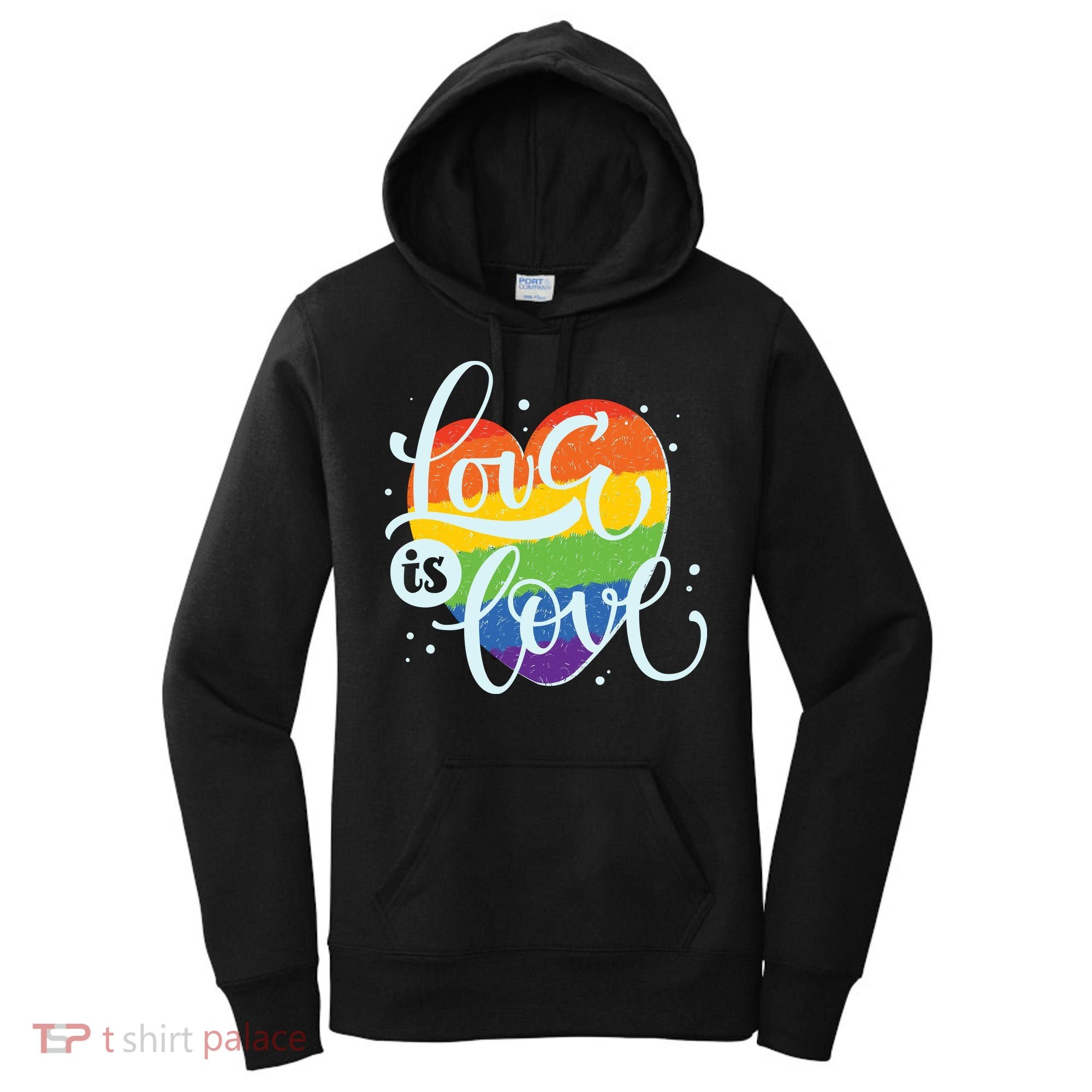 Love Is Love LGBT Pride Women's Hoodie