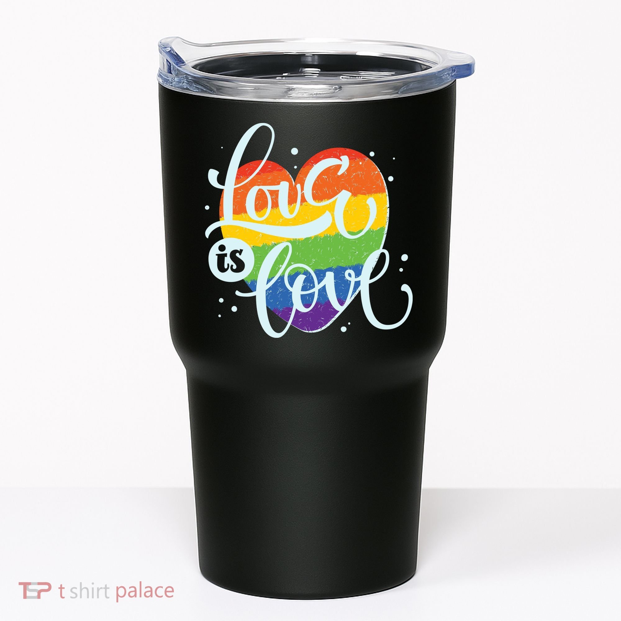 Love Is Love LGBT Pride Tumbler