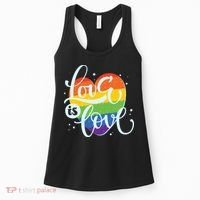 Love Is Love LGBT Pride Women's Tank Top thumb 0