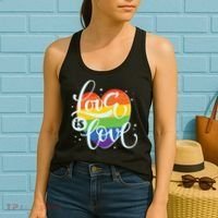 Love Is Love LGBT Pride Women's Tank Top thumb 2