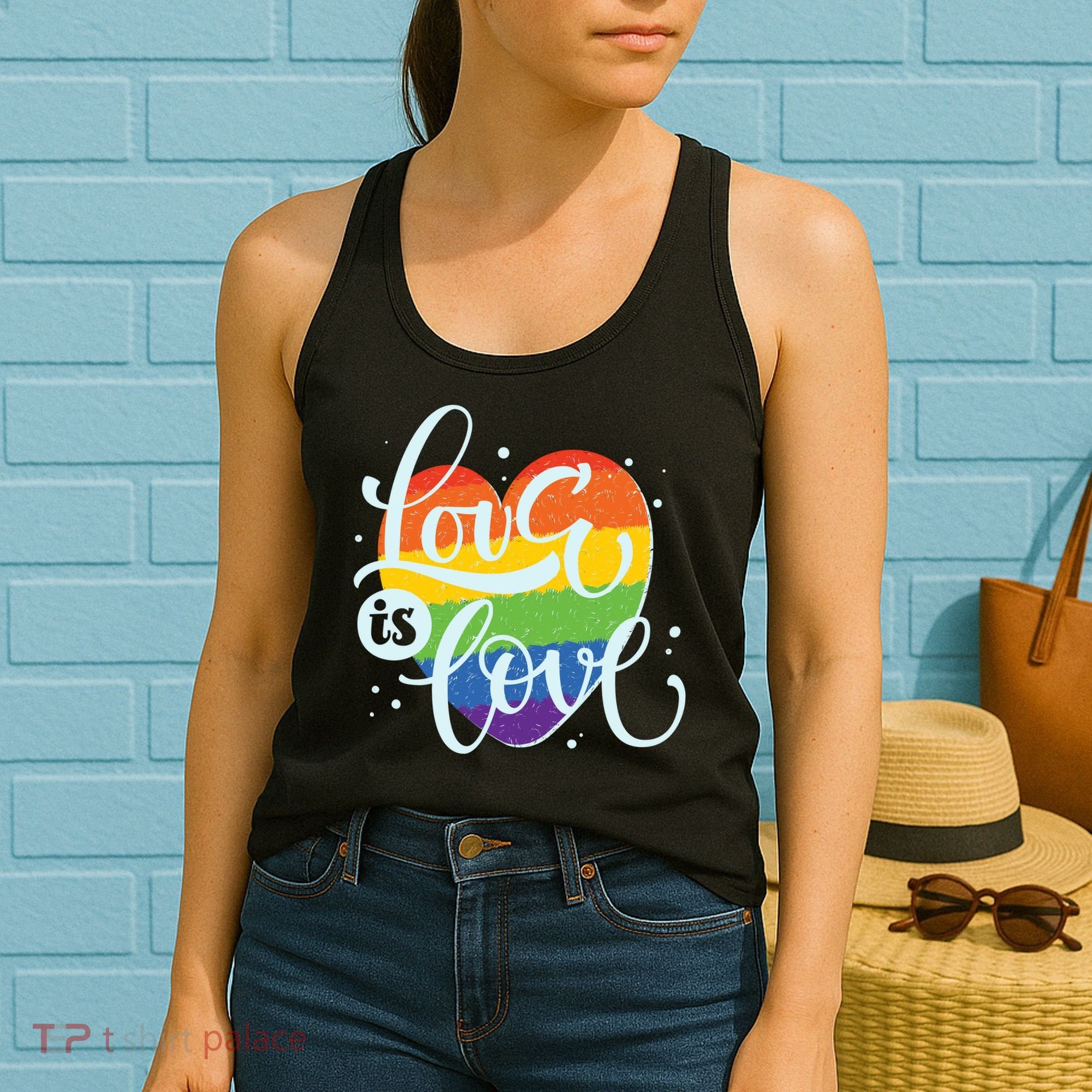 Love Is Love LGBT Pride Women's Tank Top