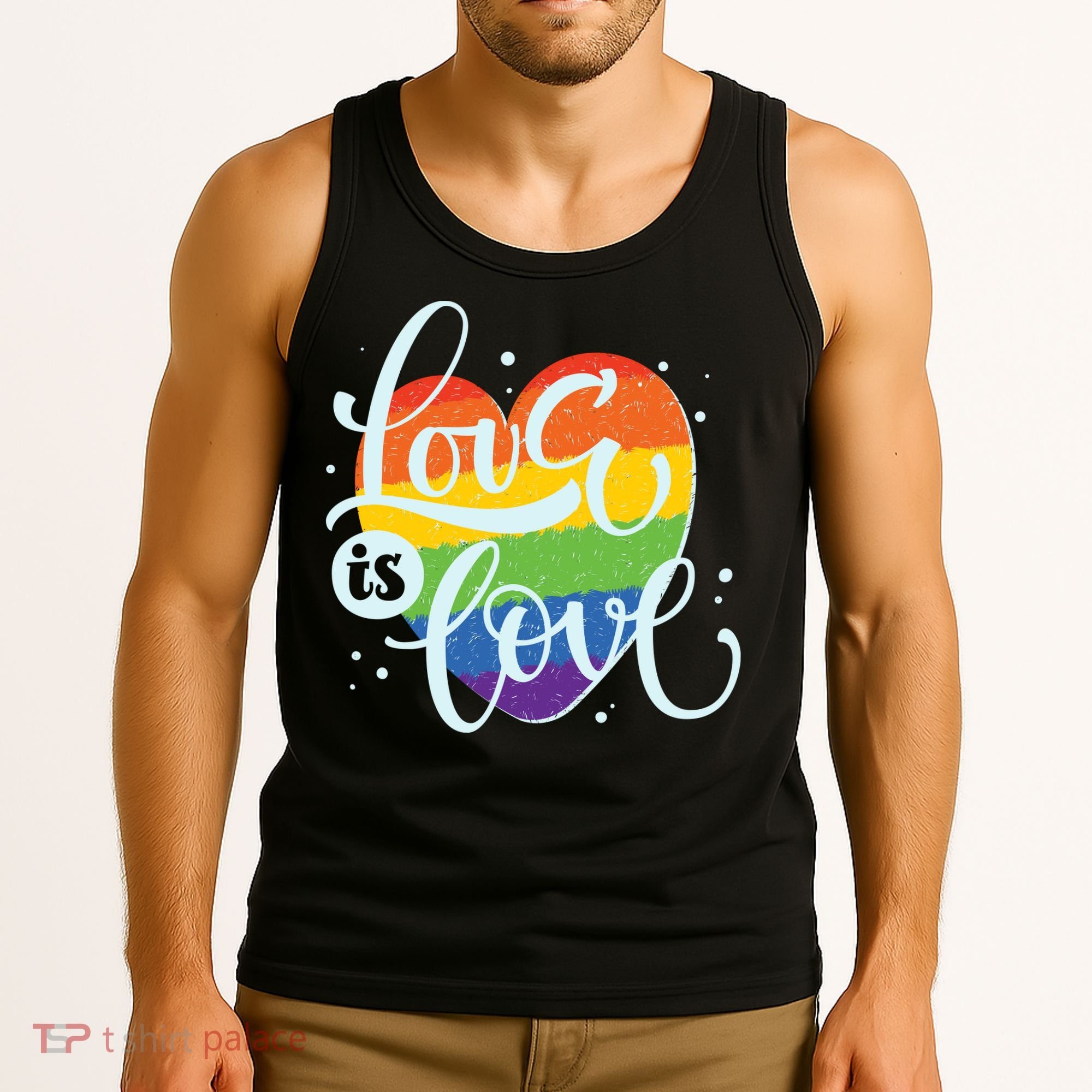 Love Is Love LGBT Pride Tank Top