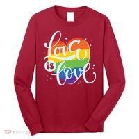 Love Is Love LGBT Pride Long Sleeve Shirt thumb 0