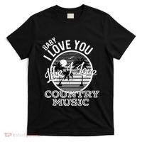 Like I Love Country Music Country Song Lyrics T-Shirt thumb 0