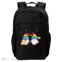 Love Is Love Rainbow Gnome Backpack thumb 0