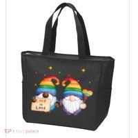 Love Is Love Rainbow Gnome Tote Bag thumb 3