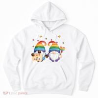 Love Is Love Rainbow Gnome Hoodie thumb 0