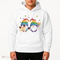 Love Is Love Rainbow Gnome Hoodie thumb 2