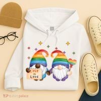 Love Is Love Rainbow Gnome Hoodie thumb 4