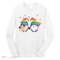 Love Is Love Rainbow Gnome Long Sleeve Shirt thumb 0