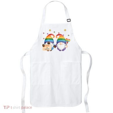 Love Is Love Rainbow Gnome Apron