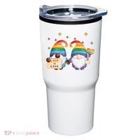 Love Is Love Rainbow Gnome Tumbler thumb 0
