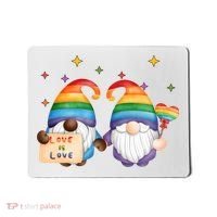 Love Is Love Rainbow Gnome Mousepad thumb 0