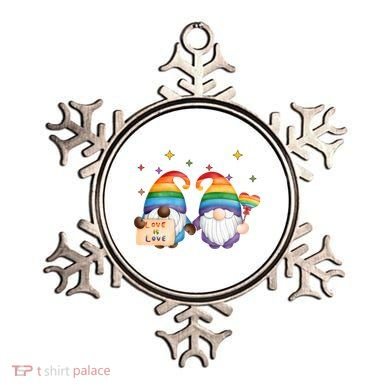 Love Is Love Rainbow Gnome Ornament