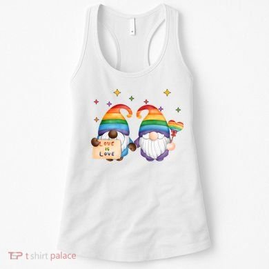 Love Is Love Rainbow Gnome Women's Tank Top