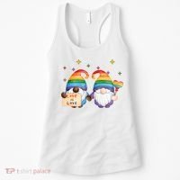 Love Is Love Rainbow Gnome Women's Tank Top thumb 0