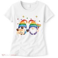 Love Is Love Rainbow Gnome Women's T-Shirt thumb 0