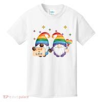 Love Is Love Rainbow Gnome Kids T-Shirt thumb 0