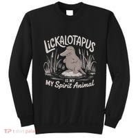 Lickalottapus Is My Spirit Animal Sweatshirt thumb 0