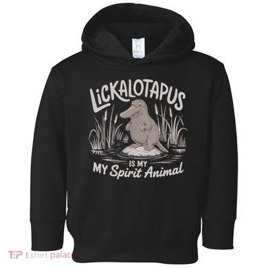 Lickalottapus Is My Spirit Animal Toddler Hoodie