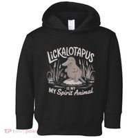 Lickalottapus Is My Spirit Animal Toddler Hoodie thumb 0