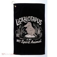 Lickalottapus Is My Spirit Animal Golf Towel thumb 0
