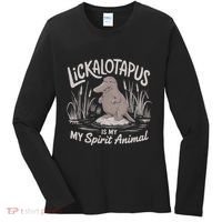 Lickalottapus Is My Spirit Animal Women's Long Sleeve Shirt thumb 0
