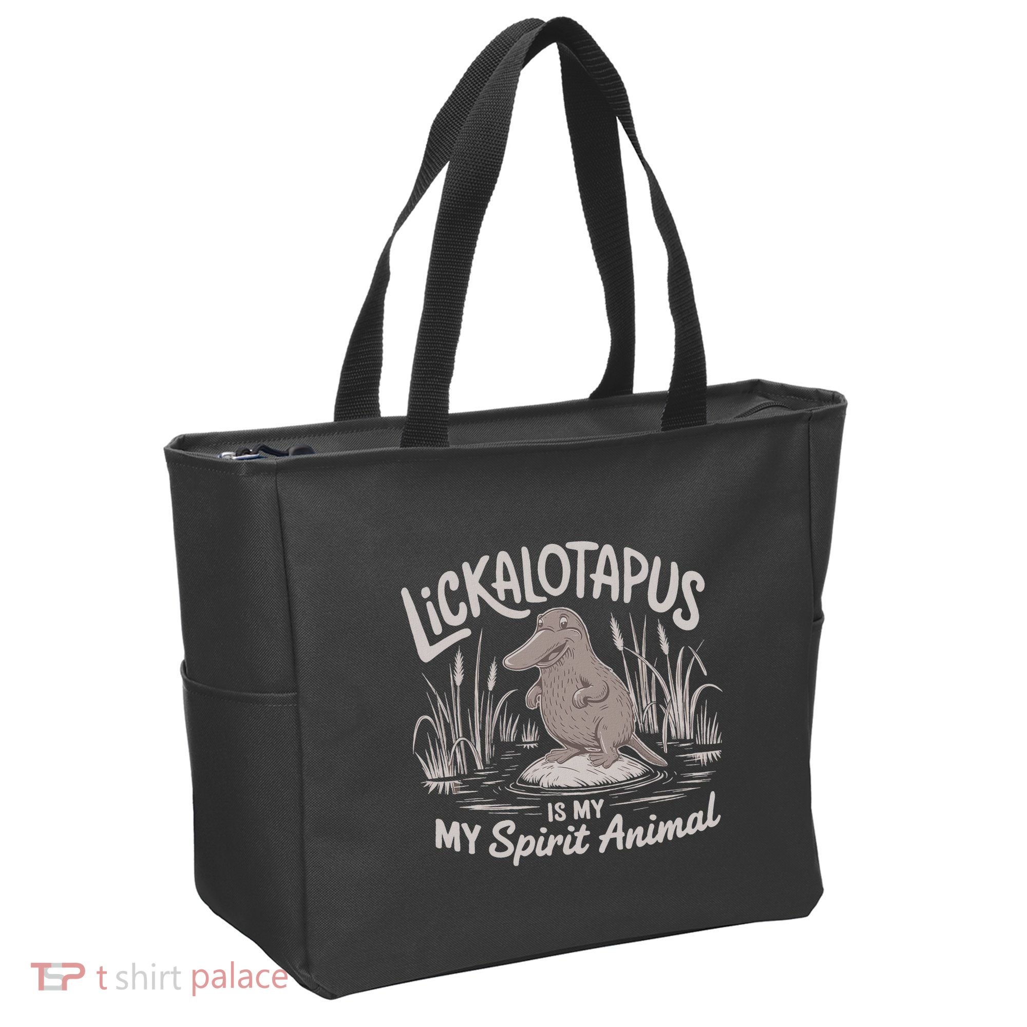 Lickalottapus Is My Spirit Animal Tote Bag
