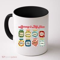 Literacy Is My Jam Specialist English Coach, Reading Teacher Appreciation Gift Coffee Mug thumb 0